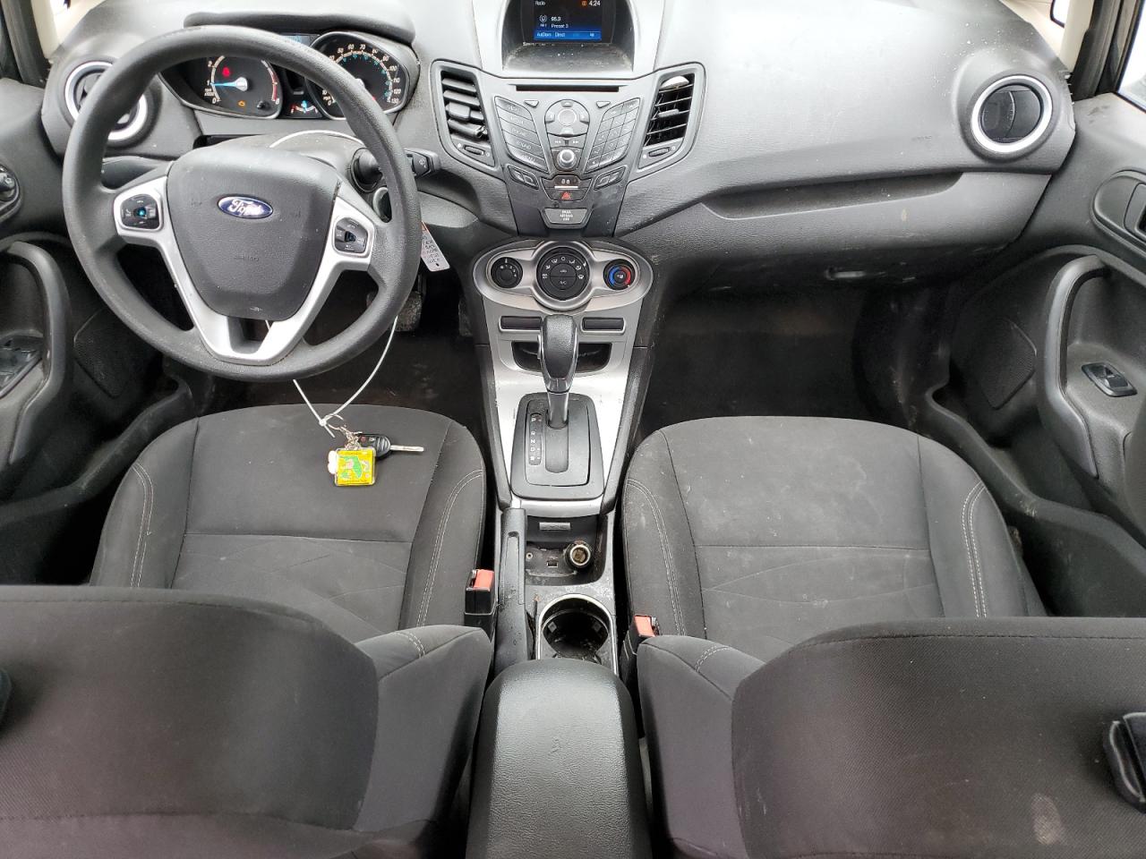 2019 Ford Fiesta VIN 3FADP4BJ9KM108763 Copart auction photo, front end / side damage thumbnail 8