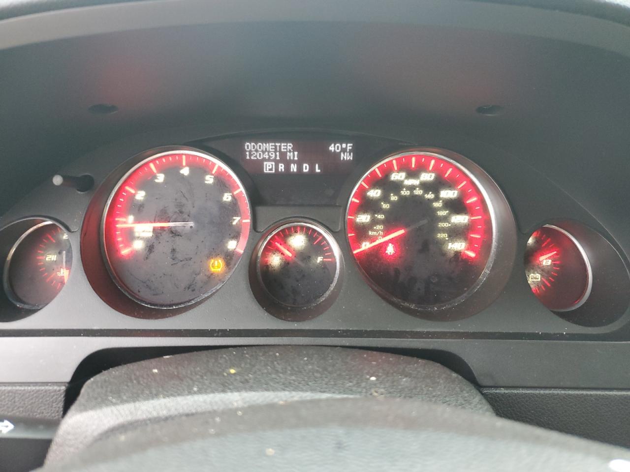 2011 GMC Acadia VIN 1GKKRRED4BJ182558 Copart auction photo, all over damage thumbnail 9