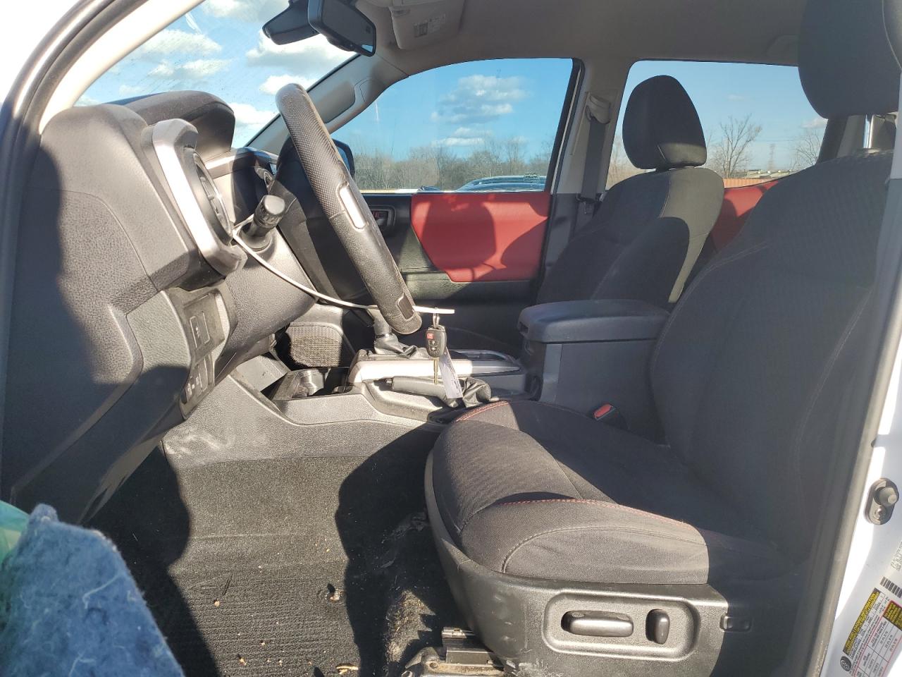 2021 Toyota Tacoma VIN 3TMDZ5BN0MM101524 Copart auction photo, rear end / front end damage thumbnail 7