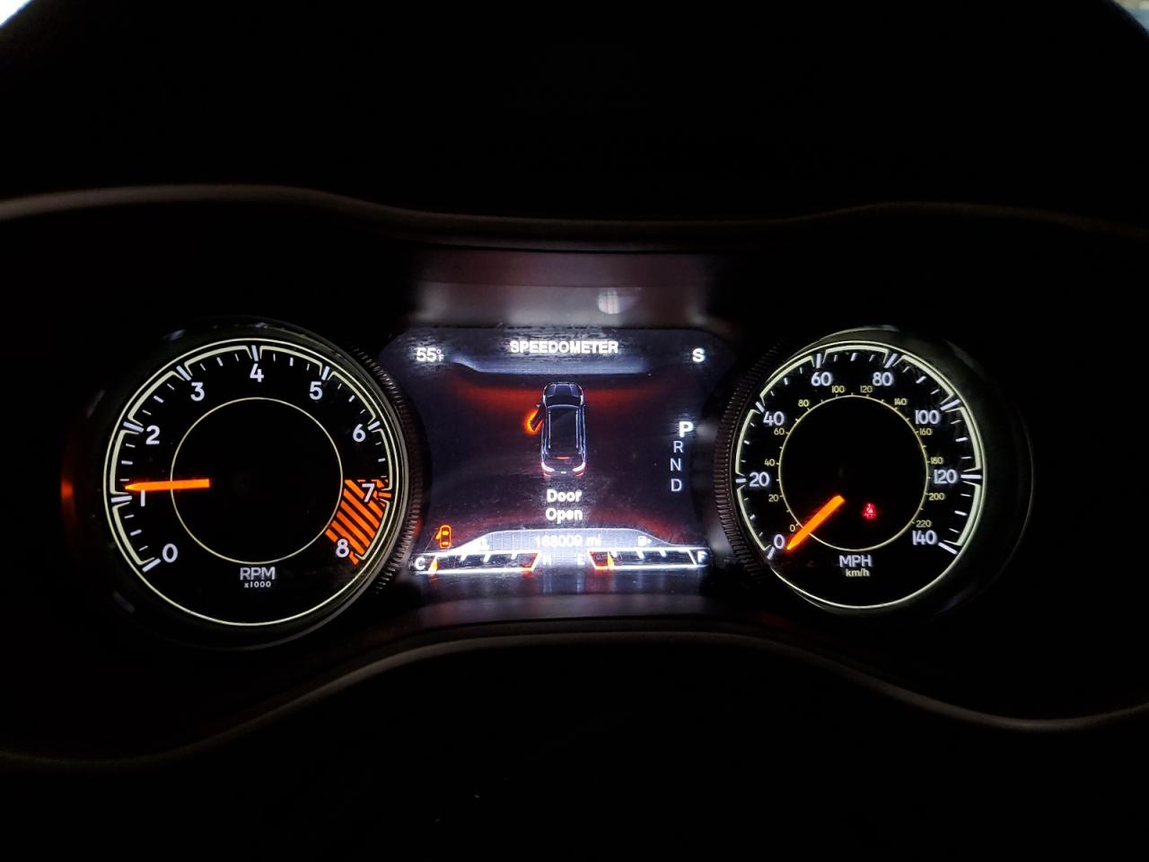 2014 Jeep Grand Cherokee VIN 1C4PJMDS8EW281080 Copart auction photo, front end / side damage thumbnail 9