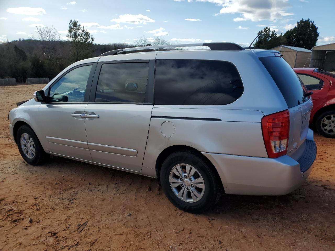 2012 KIA Sedona VIN KNDMG4C75C6431495 Copart auction photo, all over damage thumbnail 2