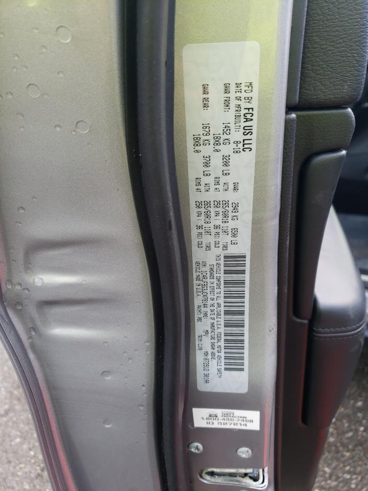 2018 Jeep Grand Cherokee VIN 1C4RJFBG3JC479144 Copart auction photo, front end damage thumbnail 13