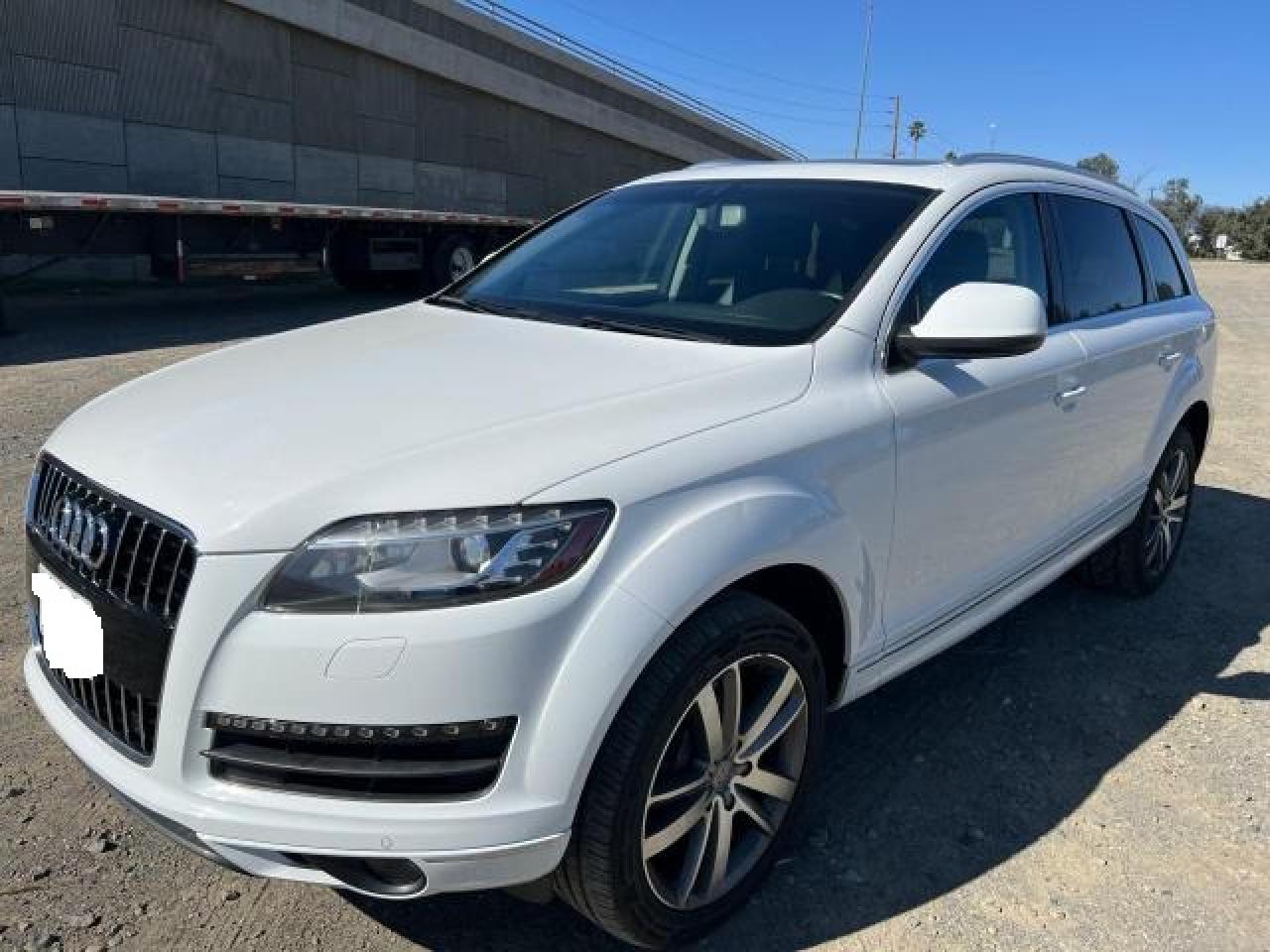 2014 Audi Q7 VIN WA1LGAFE7ED006292 Copart auction photo, normal wear / minor dent/scratches damage thumbnail 2