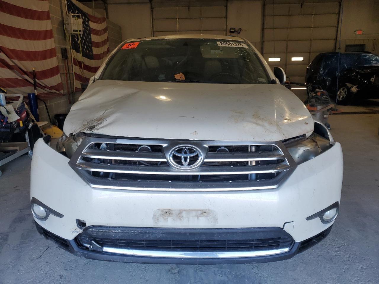2012 Toyota Highlander VIN 5TDZA3EH2CS017548 Copart auction photo, rollover damage thumbnail 5