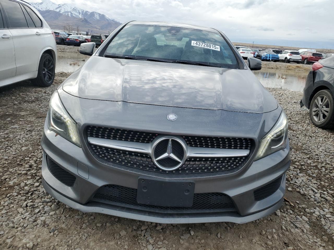 2016 Mercedes-Benz CLA-klasse VIN WDDSJ4GB7GN306667 Copart auction photo, rear end / side damage thumbnail 5
