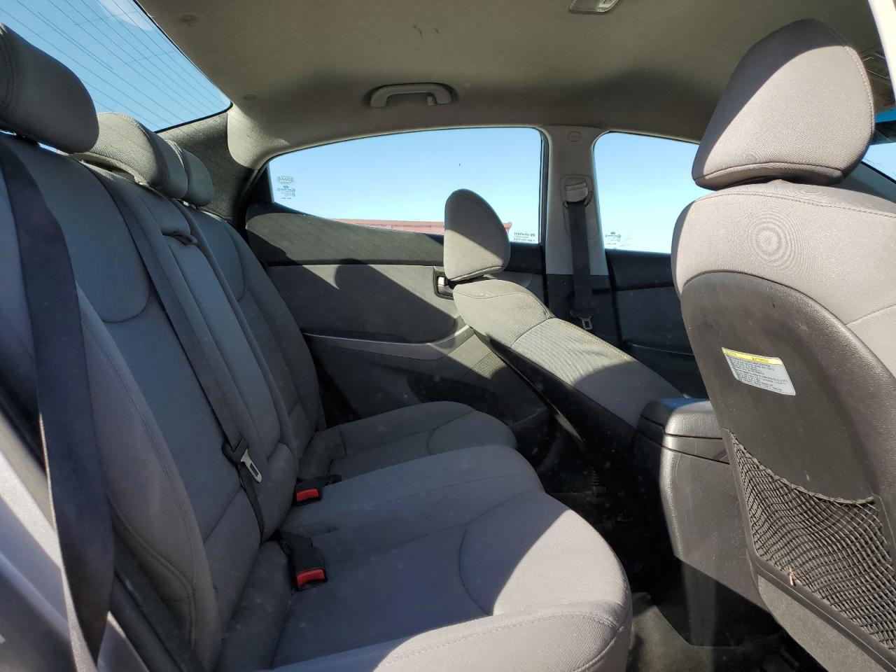 2012 Hyundai Elantra VIN KMHDH4AEXCU306126 Copart auction photo, rear end / minor dent/scratches damage thumbnail 10