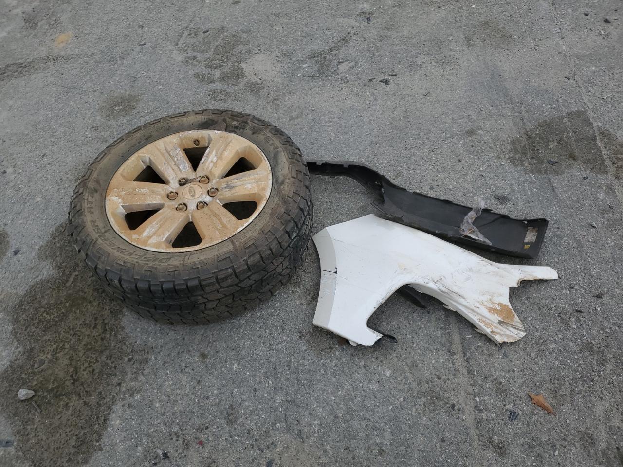 2018 Ford F-150 VIN 1FTEW1E53JKD80147 Copart auction photo, rear end damage thumbnail 14