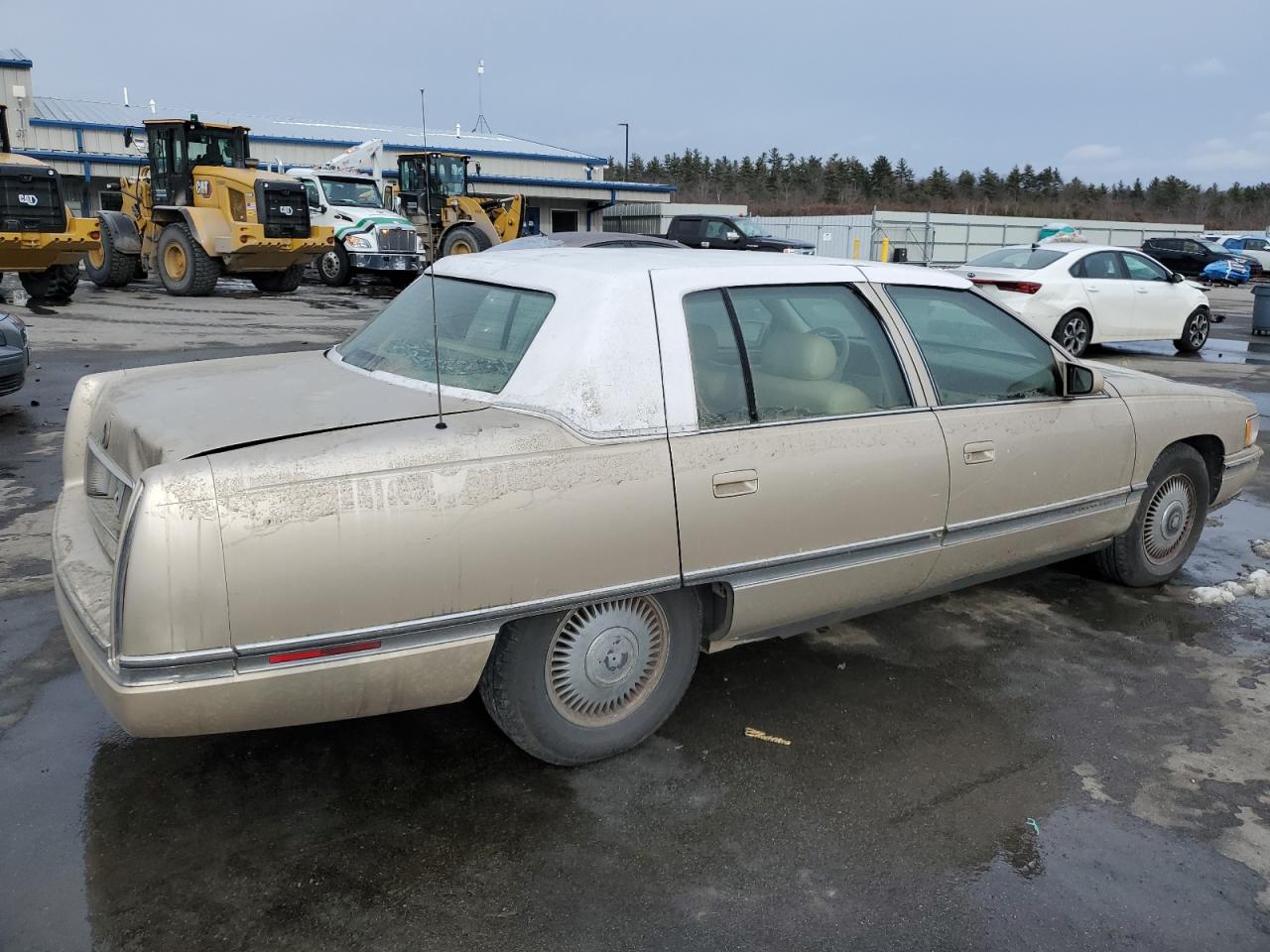 1995 Cadillac De Ville VIN 1G6KD52B6SU208827 Copart auction photo, rear end damage thumbnail 3