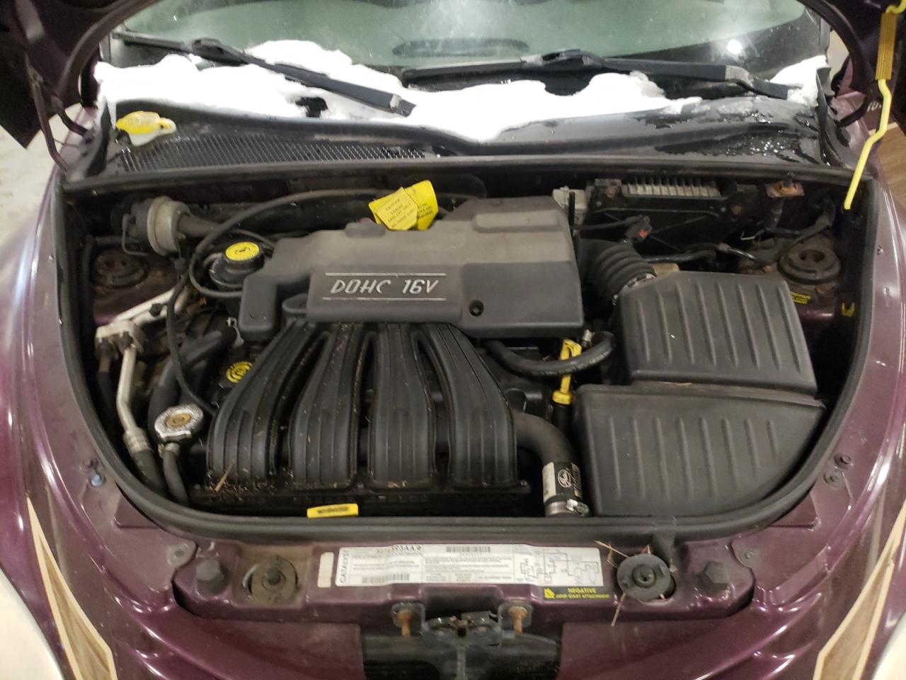 2001 Chrysler PT Cruiser VIN 3C8FY4BB51T521002 Copart auction photo, undercarriage / rear end damage thumbnail 13