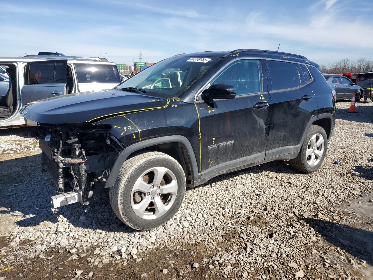 2019 Jeep Compass VIN 3C4NJDBBXKT674834