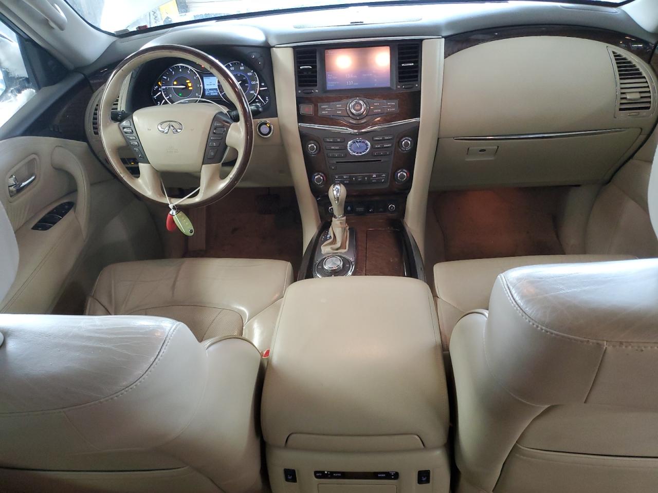 2014 Infiniti QX80 VIN JN8AZ2NE8E9066832 Copart auction photo, minor dent/scratches damage thumbnail 8
