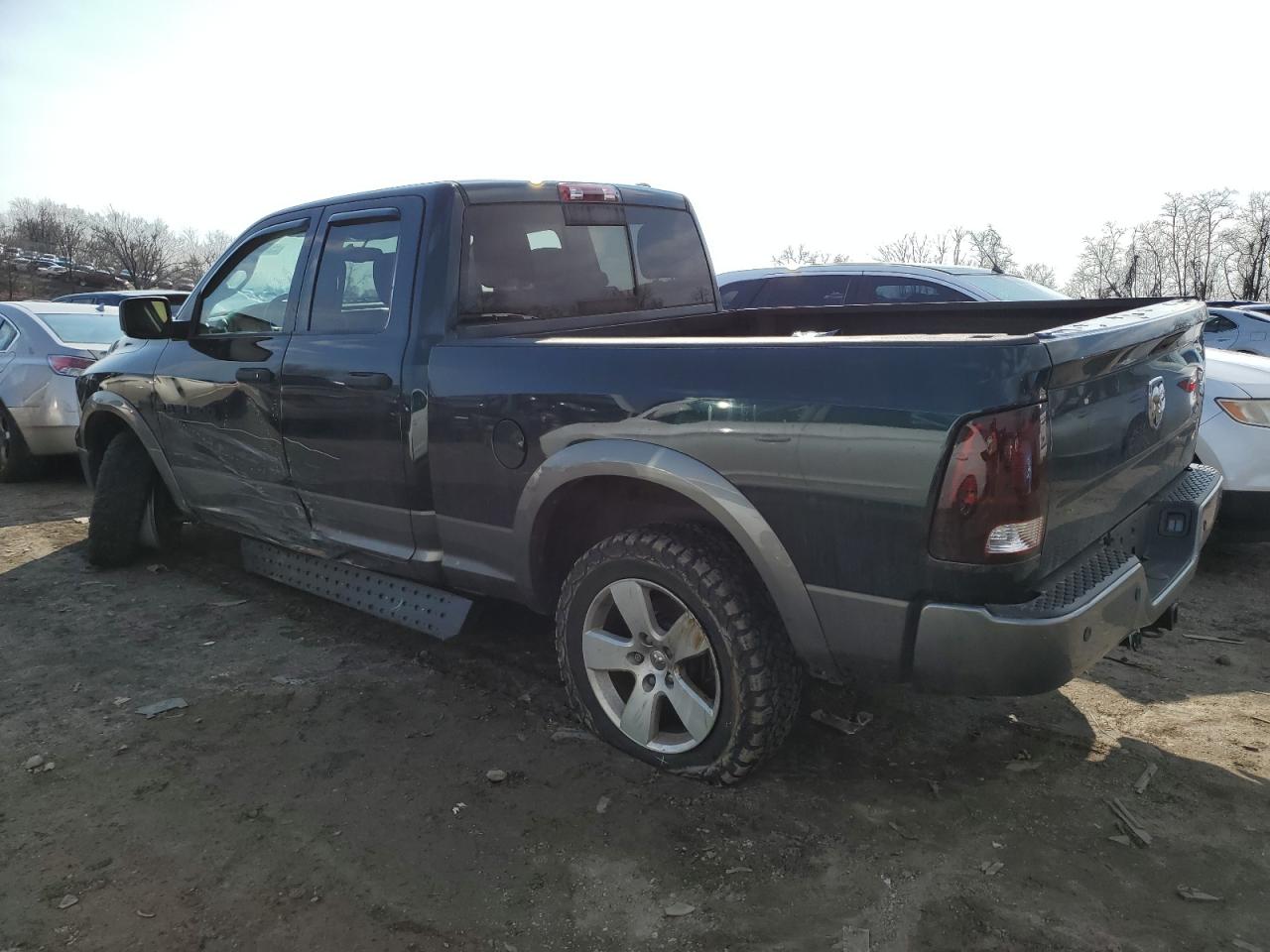 2011 Dodge RAM VIN 1D7RV1GT8BS672190 Copart auction photo, undercarriage / side damage thumbnail 2