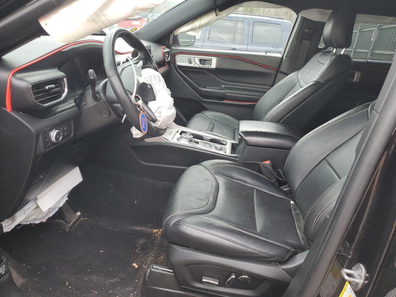 2020 Ford Explorer VIN 1FM5K8GC4LGB88480 Copart auction photo, front end / side damage thumbnail 7