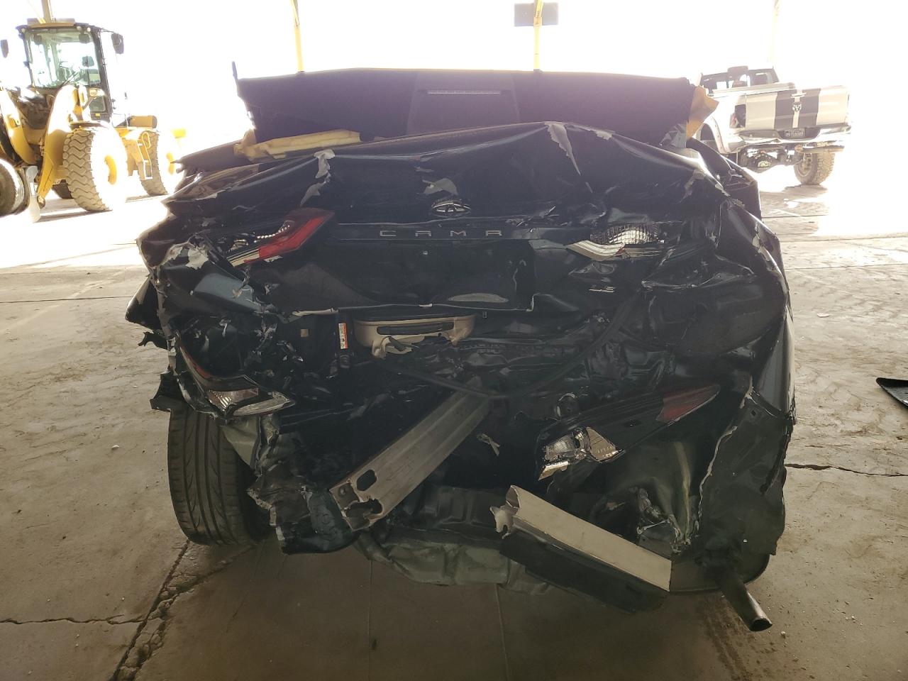 2021 Toyota Camry VIN 4T1C11AK6MU421554 Copart auction photo, rear end / front end damage thumbnail 6