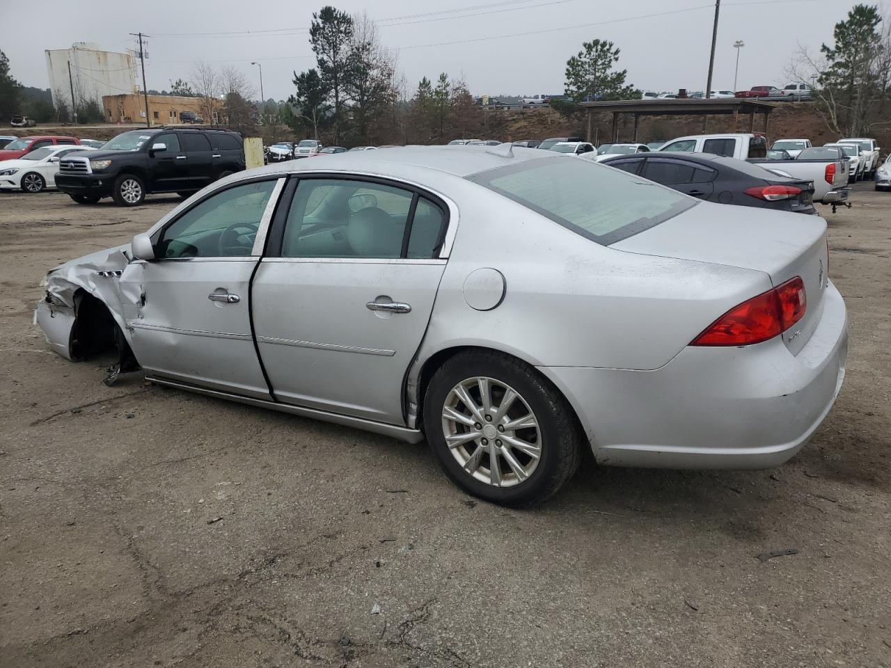 2009 Buick Lucerne VIN 1G4HD57129U107443 Copart auction photo, front end / side damage thumbnail 2