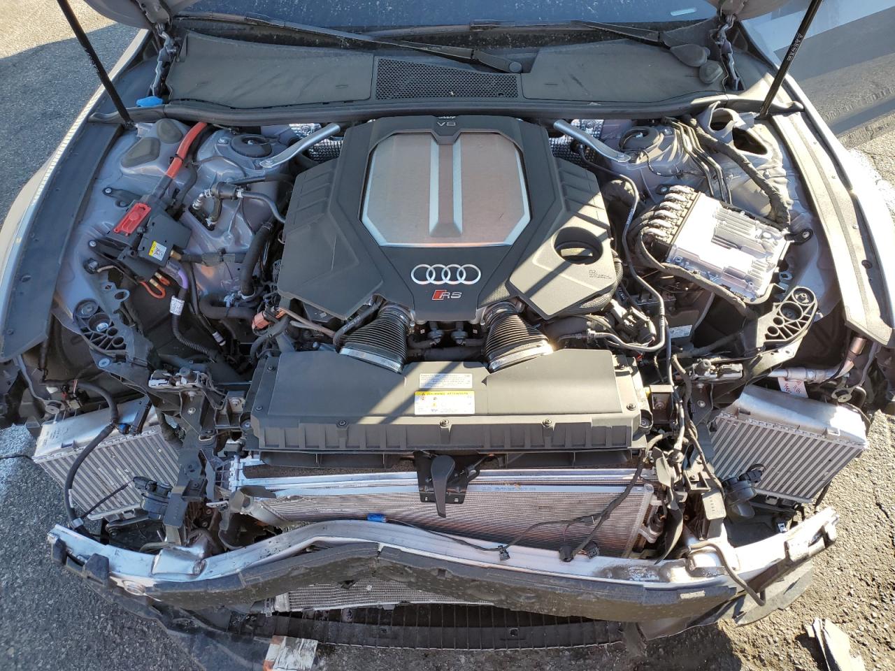 2023 Audi S7 VIN WUAPCBF25PN905991 Copart auction photo, front end / minor dent/scratches damage thumbnail 11