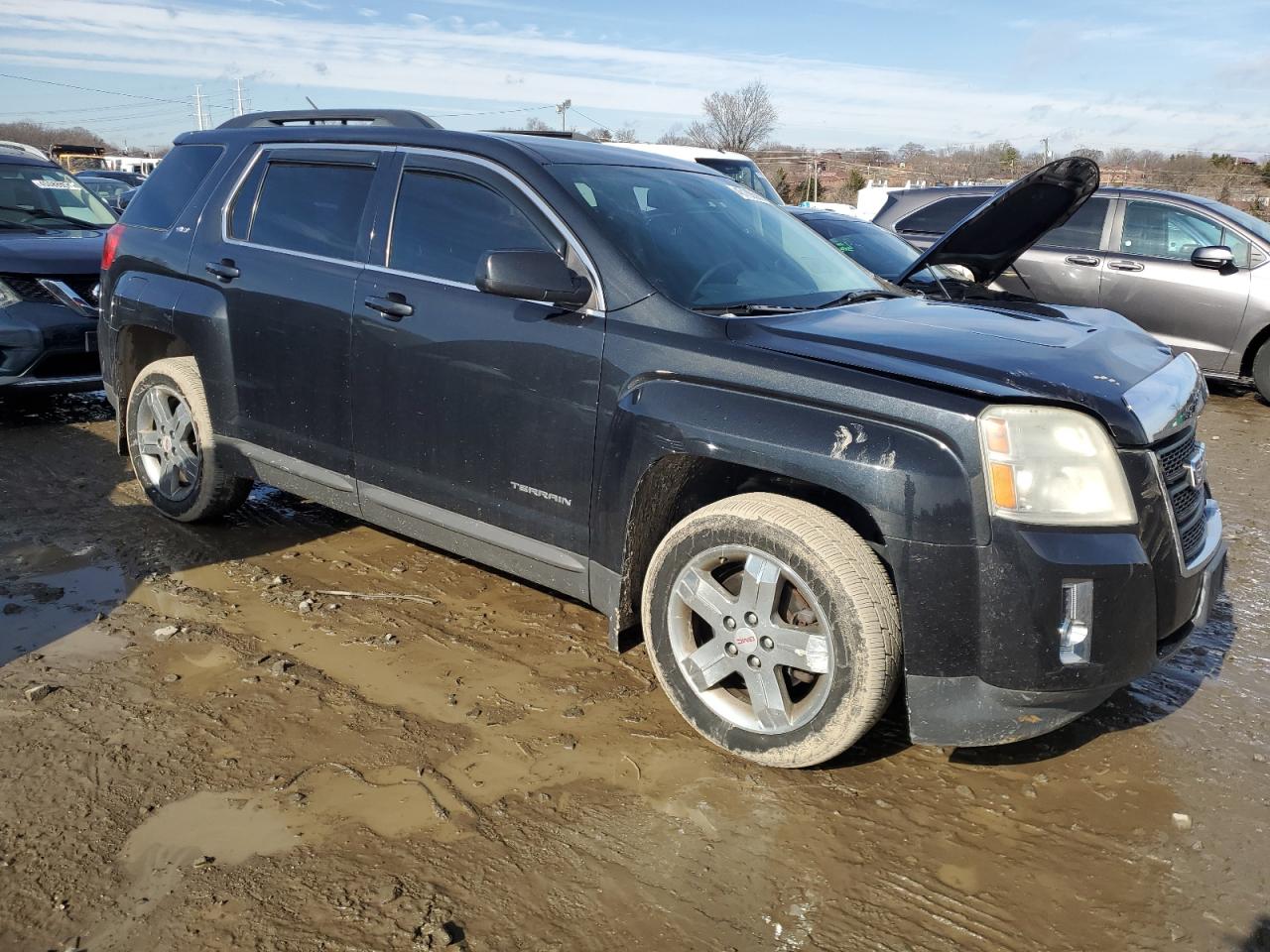 2013 GMC Terrain VIN 2GKFLVE32D6346926 Copart auction photo, front end damage thumbnail 4