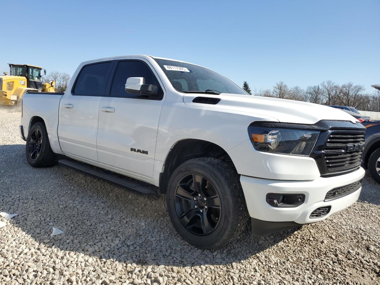 2020 RAM 1500 VIN 1C6SRFFT0LN412419 Copart auction photo, side damage thumbnail 4