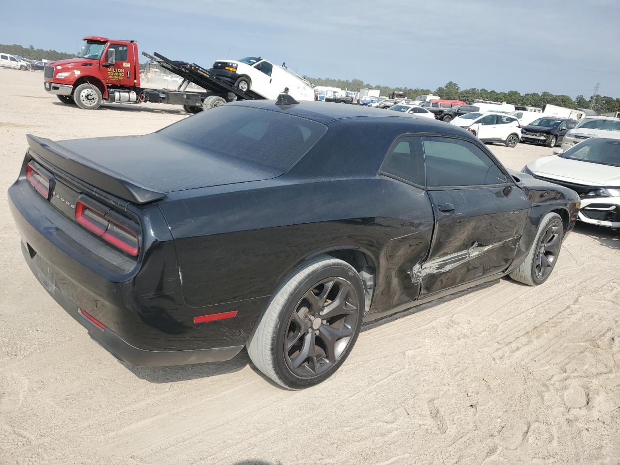 2015 Dodge Challenger VIN 2C3CDZAG9FH839851 Copart auction photo, side damage thumbnail 3