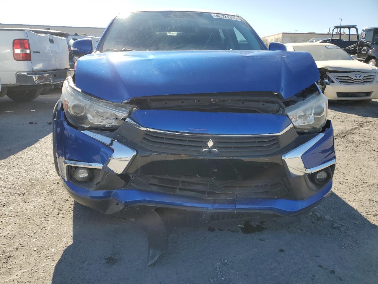 2017 Mitsubishi Outlander VIN JA4AP3AW2HZ055412 Copart auction photo, front end damage thumbnail 5