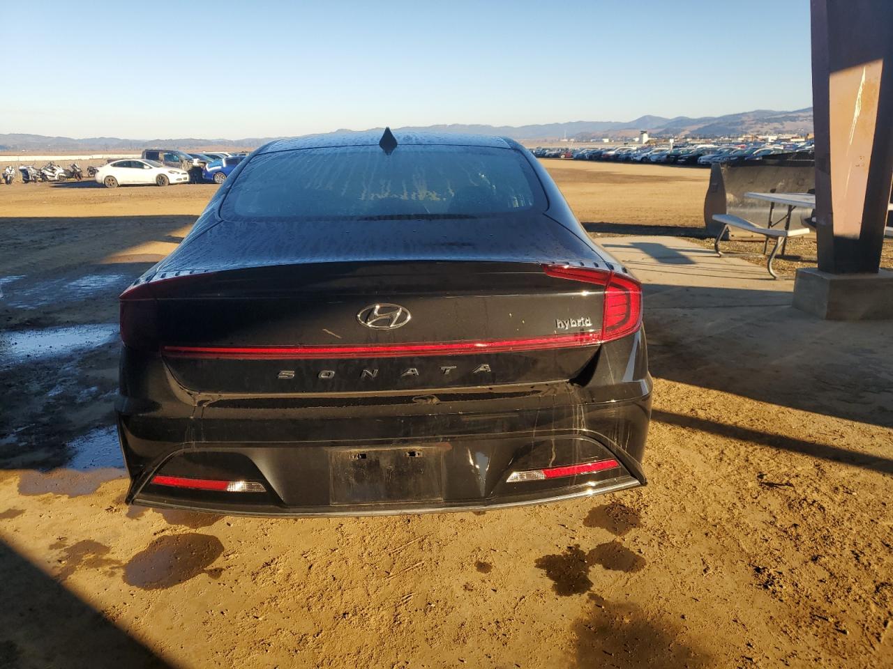 2023 Hyundai Sonata VIN KMHL34JJ7PA077967 Copart auction photo, front end damage thumbnail 6
