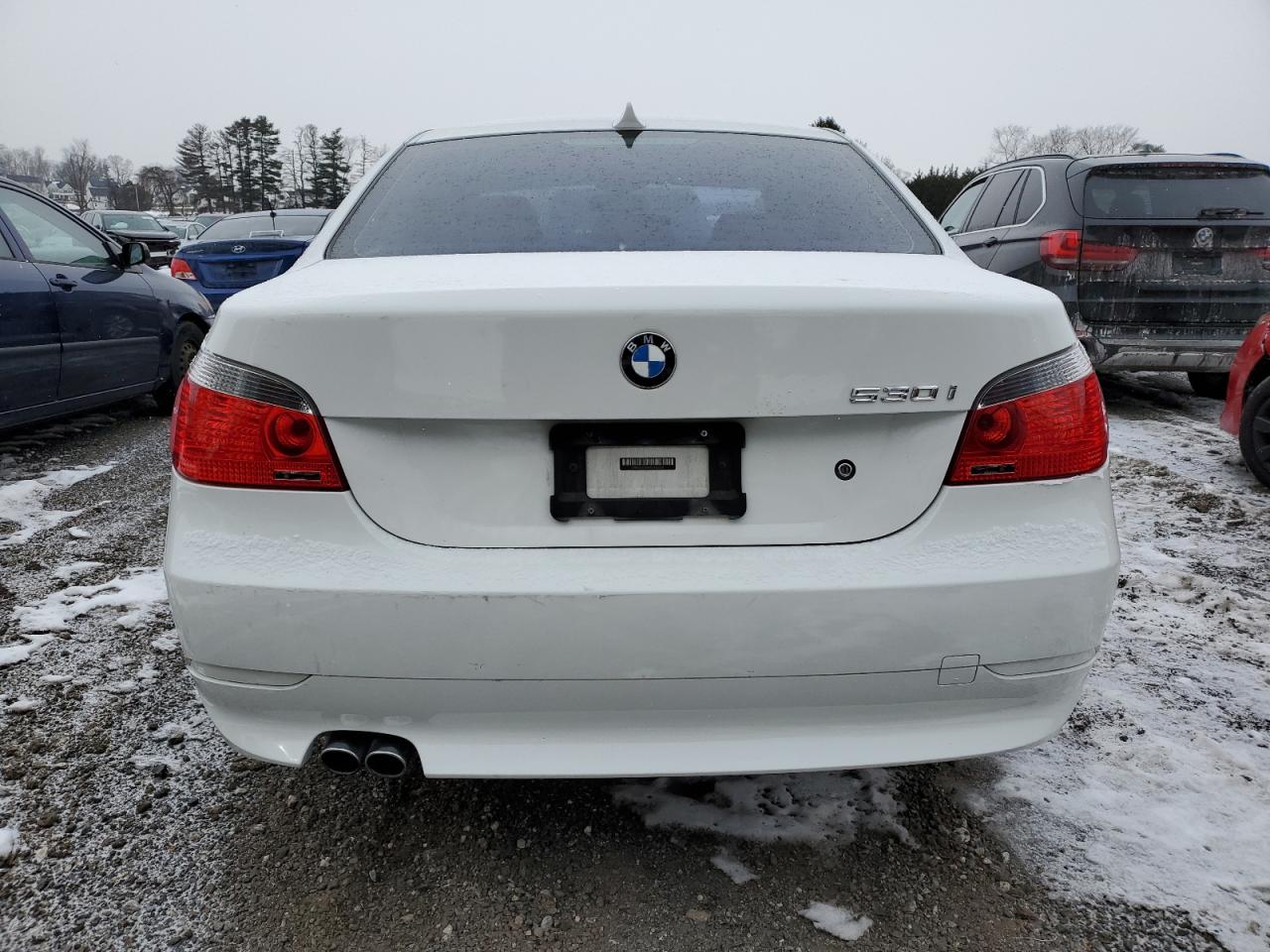 2005 BMW 5er VIN WBANA73545CR60380 Copart auction photo, front end / minor dent/scratches damage thumbnail 6