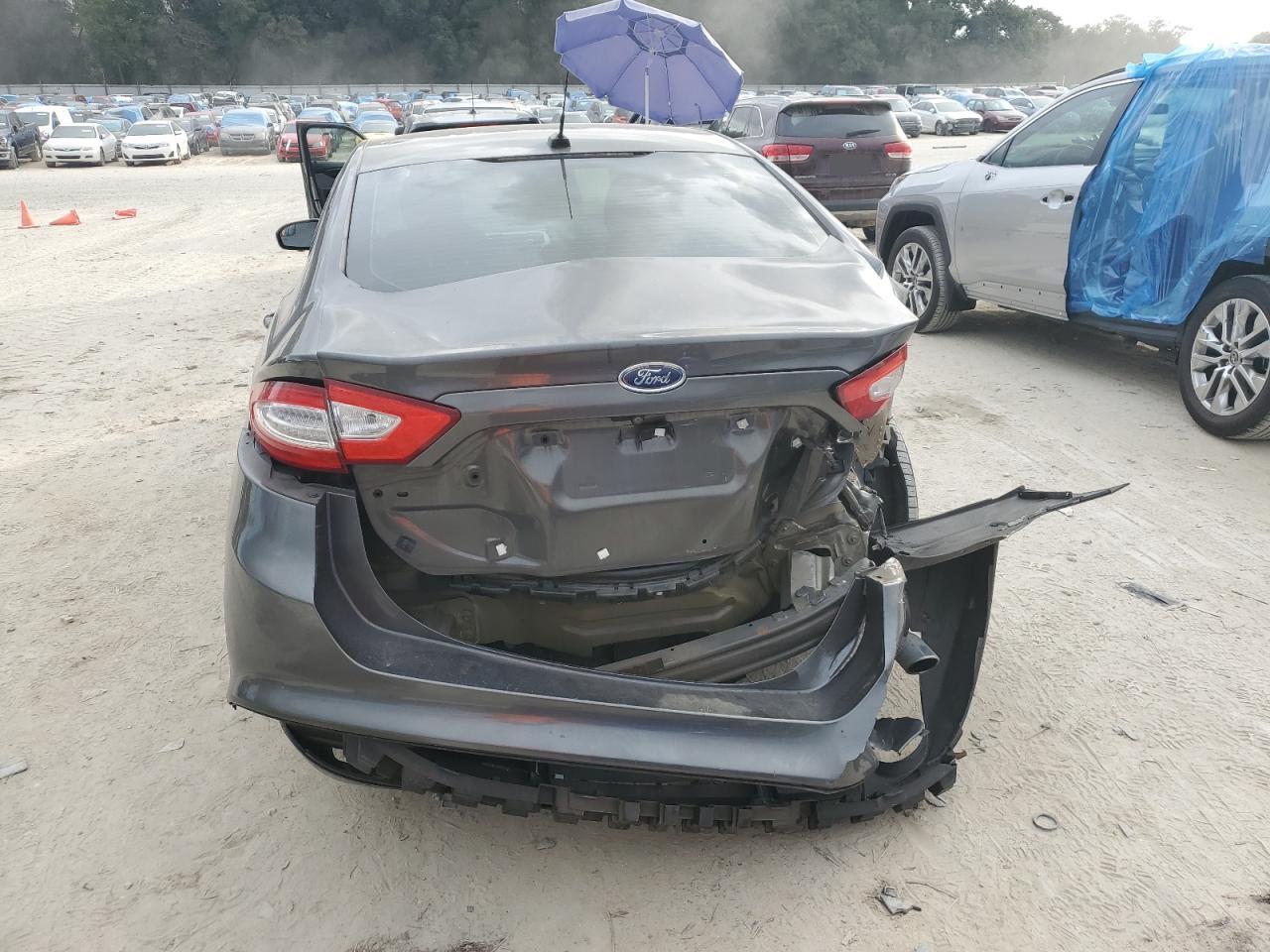 2016 Ford Fusion VIN 3FA6P0H7XGR240941 Copart auction photo, rear end damage thumbnail 6