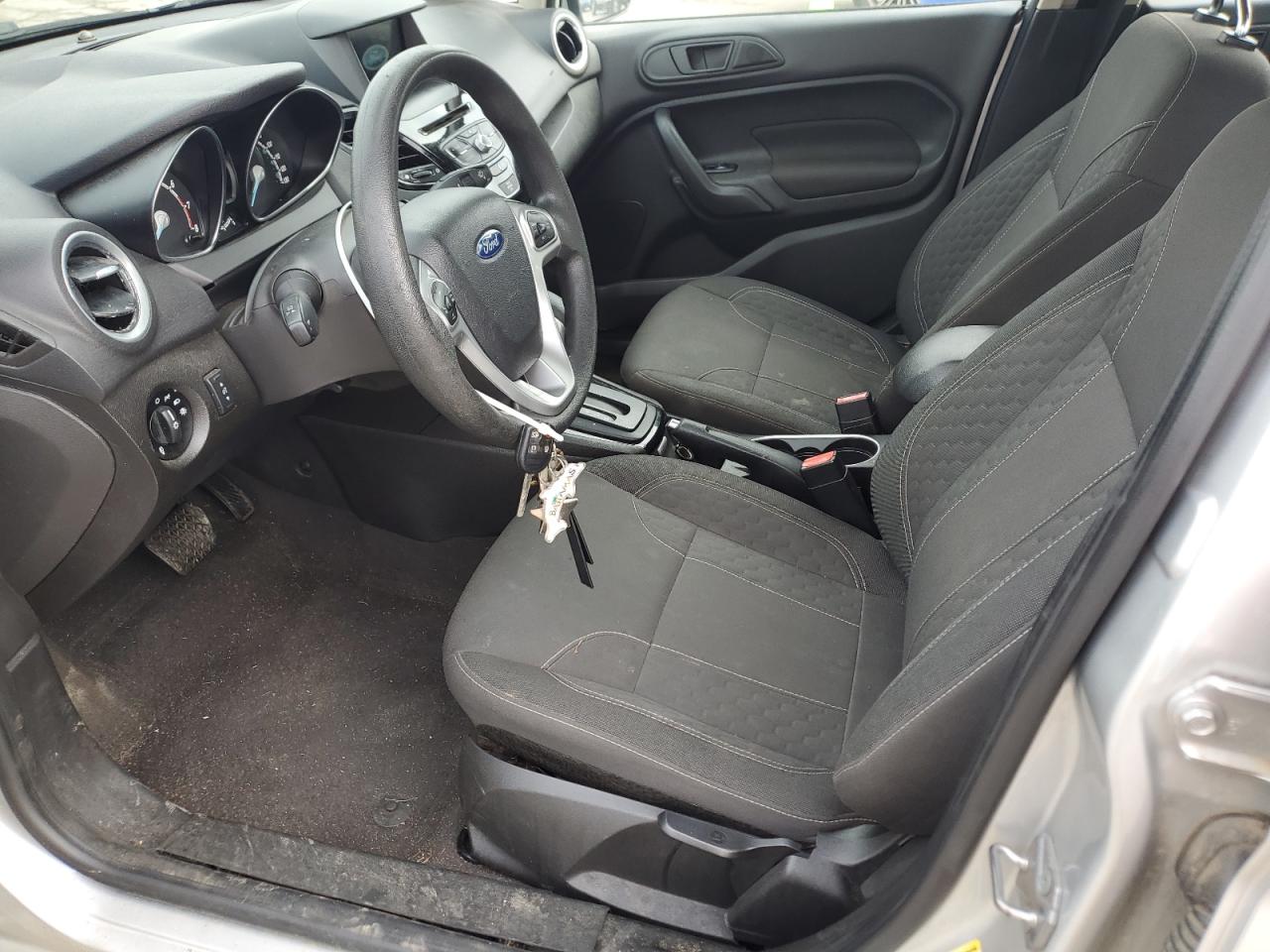 2019 Ford Fiesta VIN 3FADP4EJ0KM137824 Copart auction photo, front end / side damage thumbnail 7