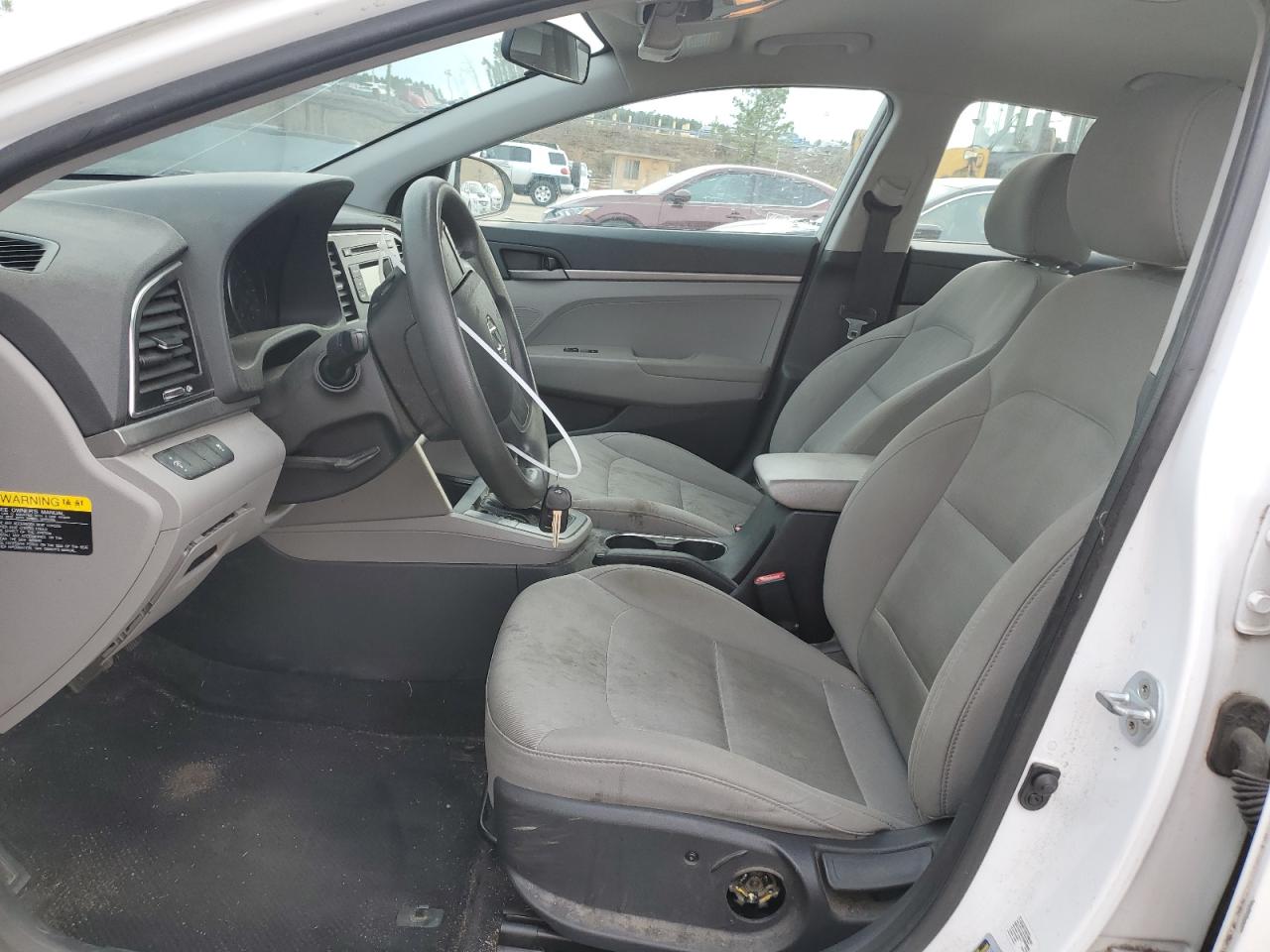 2017 Hyundai Elantra VIN 5NPD74LF7HH115097 Copart auction photo, side damage thumbnail 7