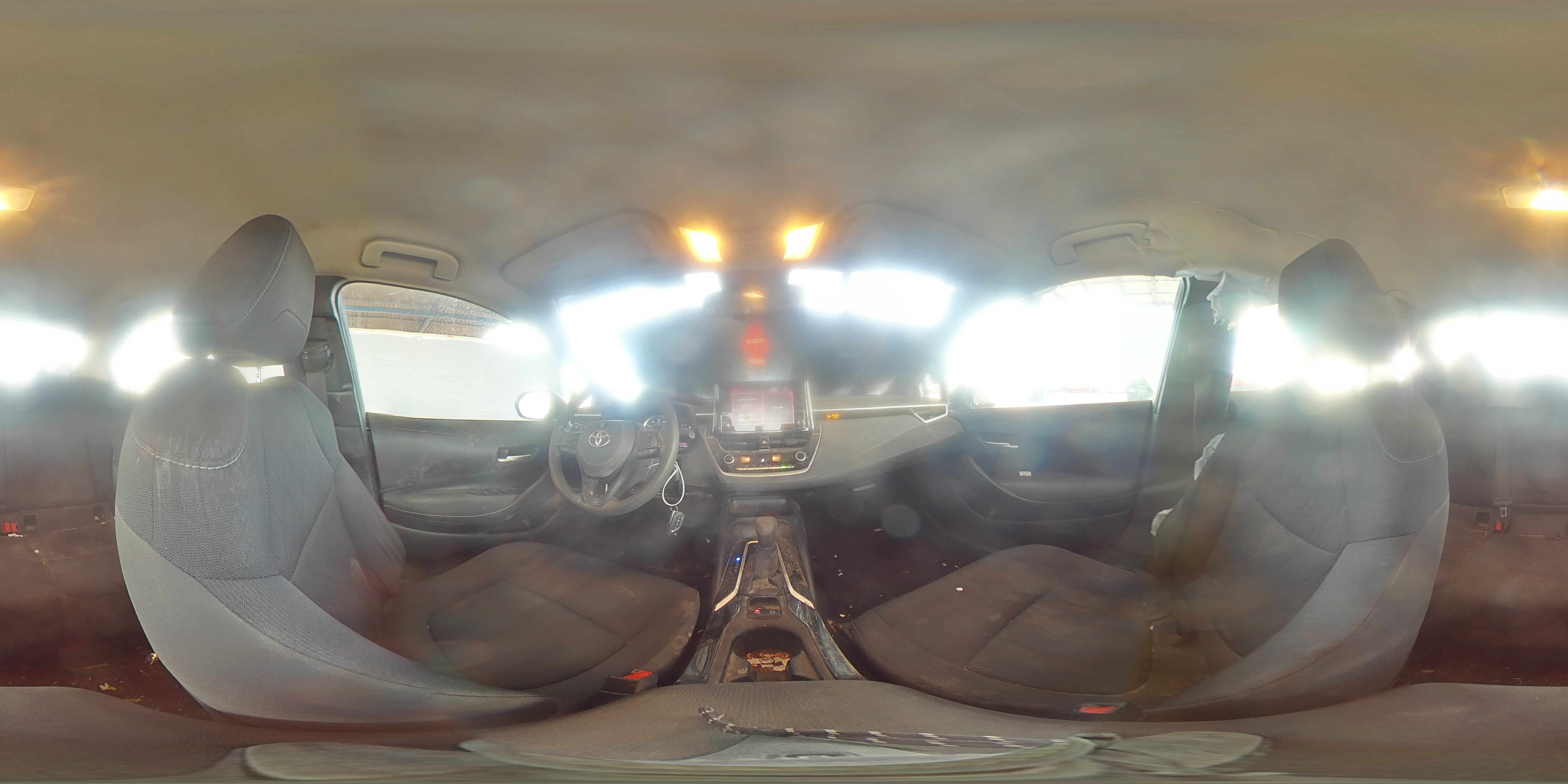 2020 Toyota Corolla VIN JTDEPRAEXLJ038639 Copart auction photo, all over damage thumbnail 13