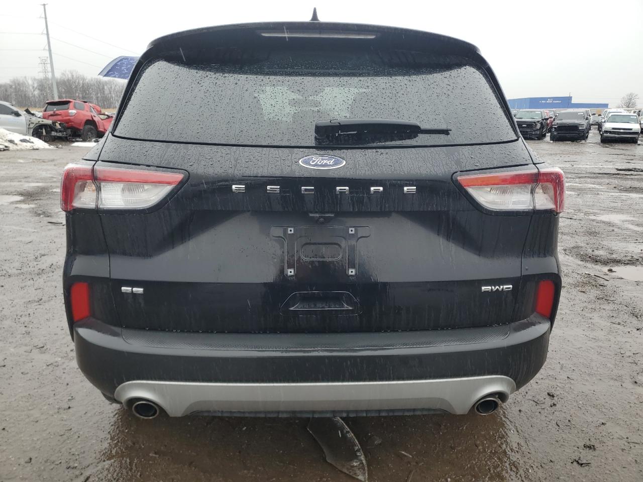 2022 Ford Escape VIN 1FMCU9G6XNUB22960 Copart auction photo, front end / side damage thumbnail 6