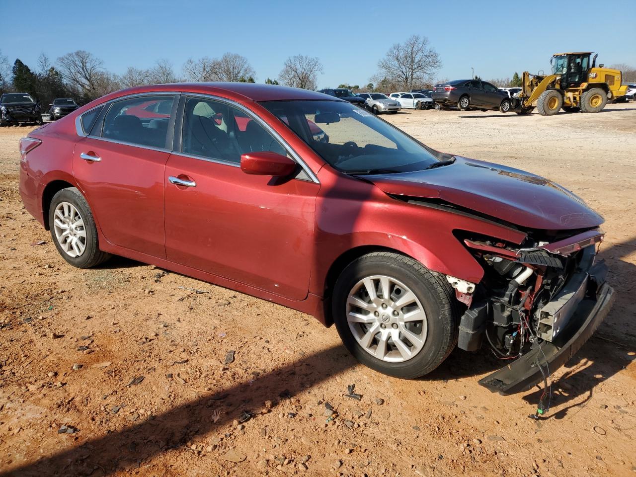 2014 Nissan Altima VIN 1N4AL3AP7EC265941 Copart auction photo, front end damage thumbnail 4