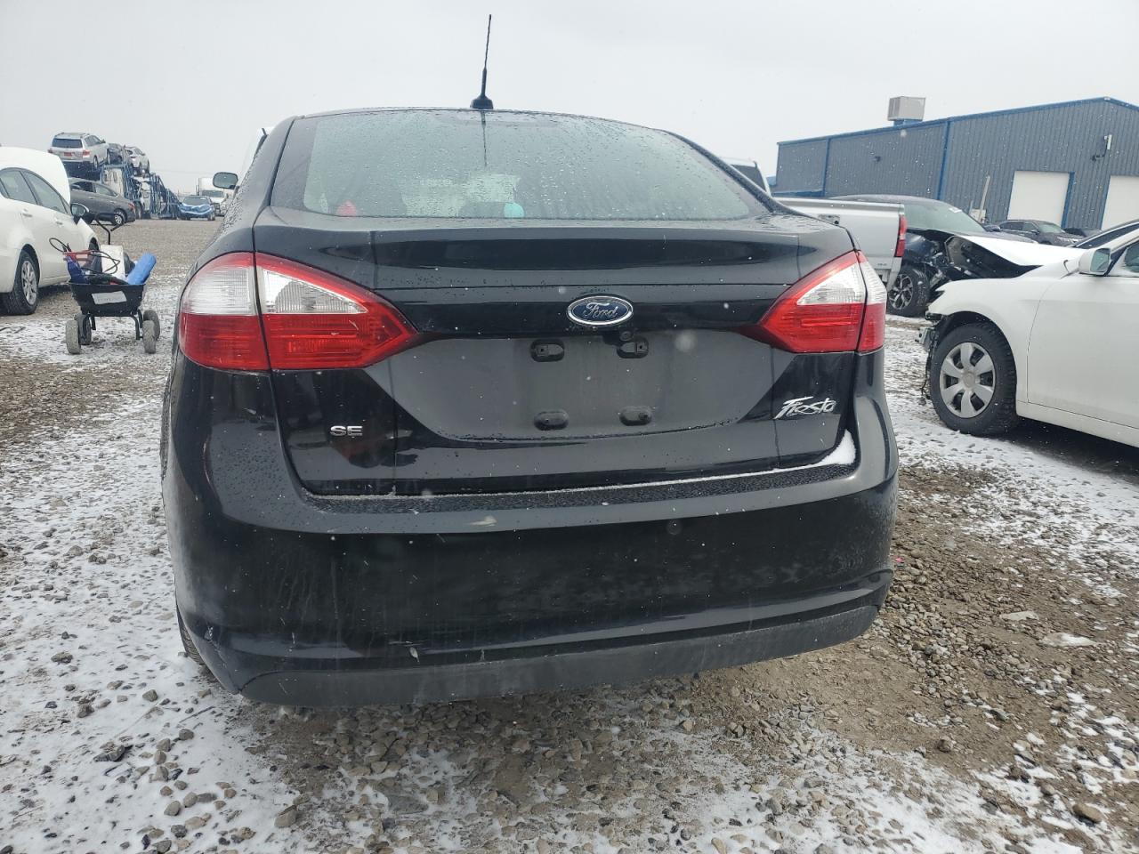 2019 Ford Fiesta VIN 3FADP4BJXKM101613 Copart auction photo, front end / side damage thumbnail 6