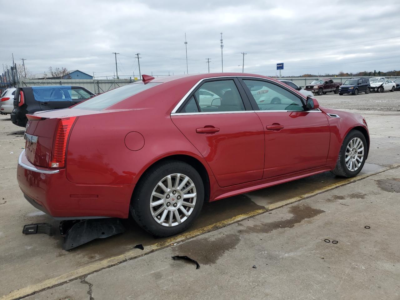 2011 Cadillac CTS VIN 1G6DA5EYXB0165022 Copart auction photo, front end damage thumbnail 3