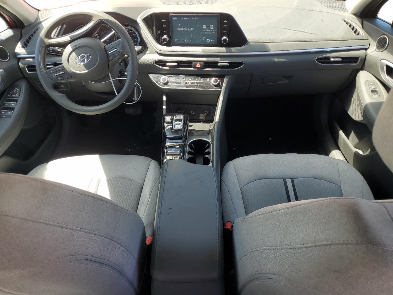 2021 Hyundai Sonata VIN 5NPEG4JA7MH103649 Copart auction photo, all over damage thumbnail 8