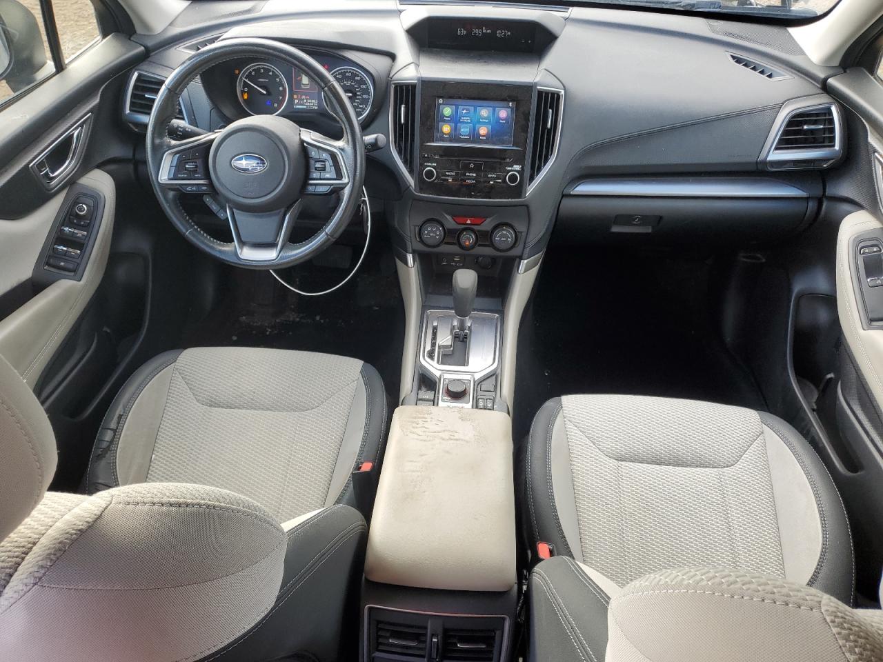 2019 Subaru Forester VIN JF2SKAEC6KH489294 Copart auction photo, front end / side damage thumbnail 8