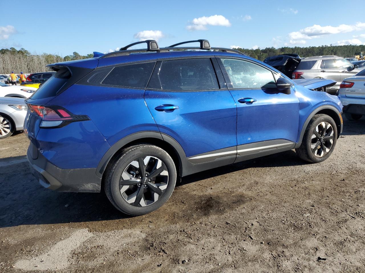 2024 KIA Sportage VIN 5XYK6CDF1RG182905 Copart auction photo, front end damage thumbnail 3