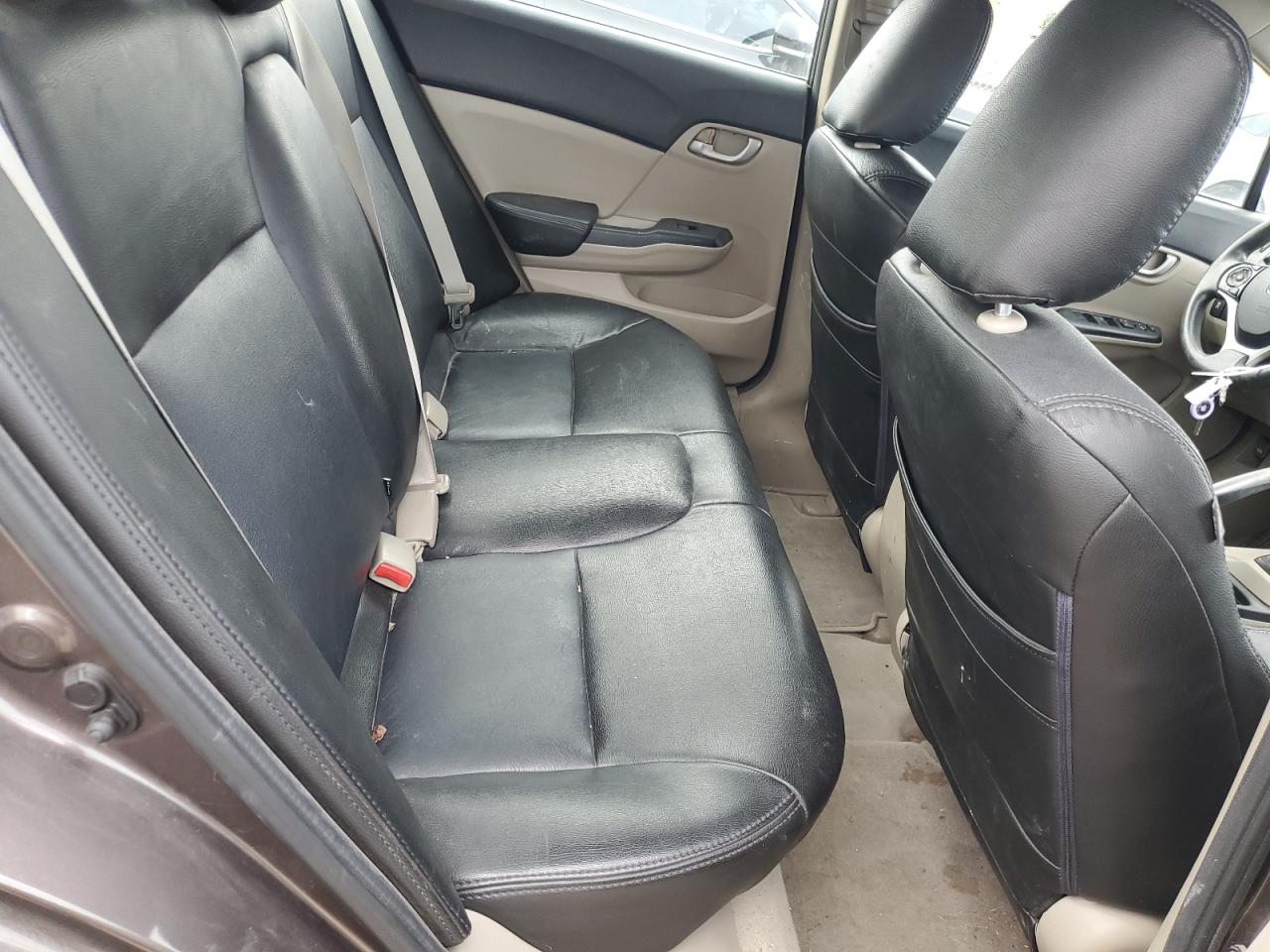 2012 Honda Civic VIN 2HGFB2F51CH609618 Copart auction photo, side / front end damage thumbnail 10