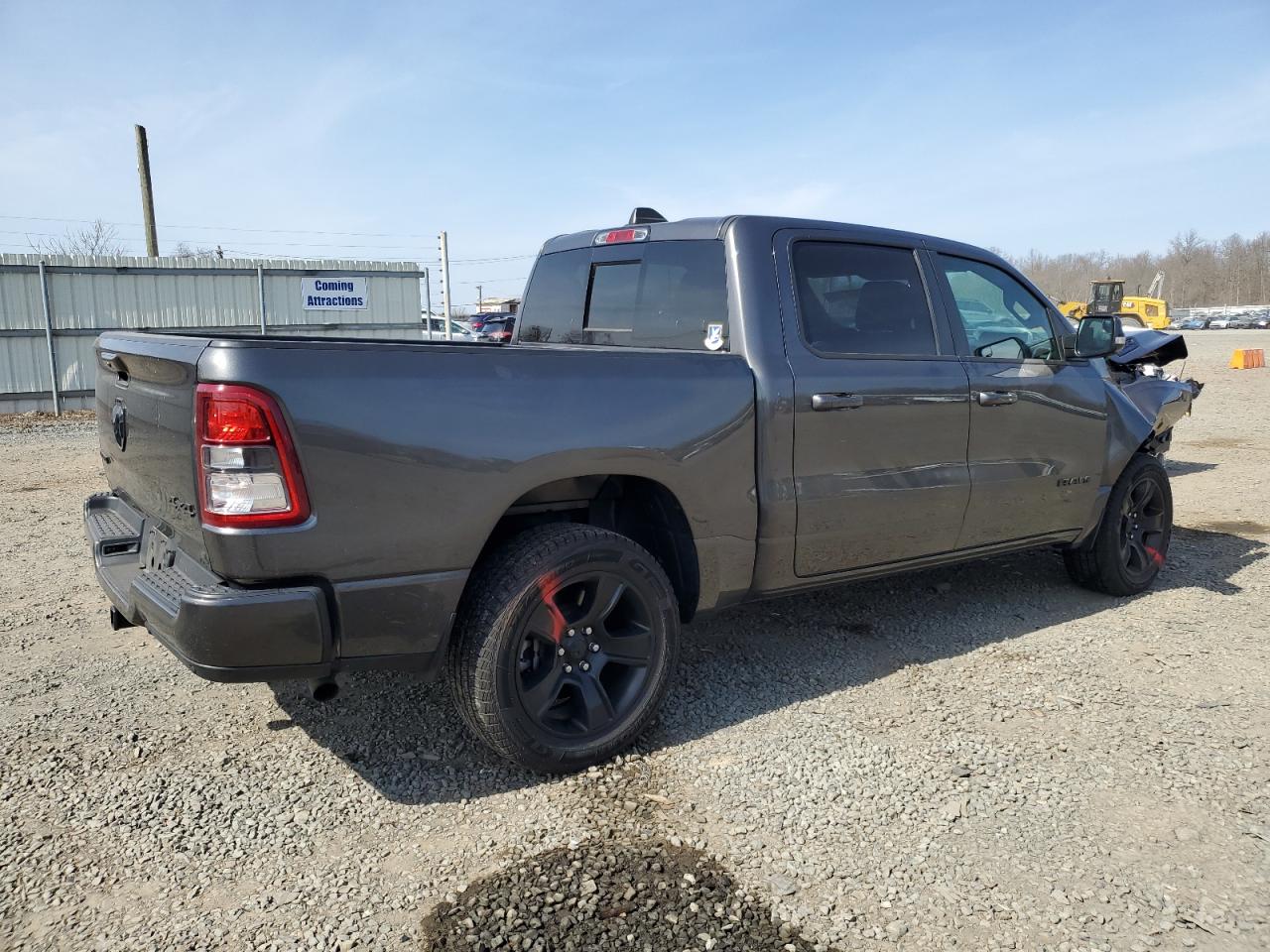 2021 RAM 1500 VIN 1C6RRFFG0MN578989 Copart auction photo, front end damage thumbnail 3
