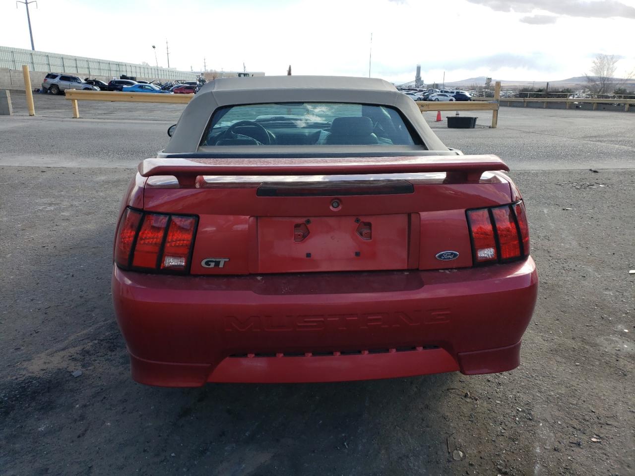 2001 Ford Mustang VIN 1FAFP45XX1F100307 Copart auction photo, front end damage thumbnail 6