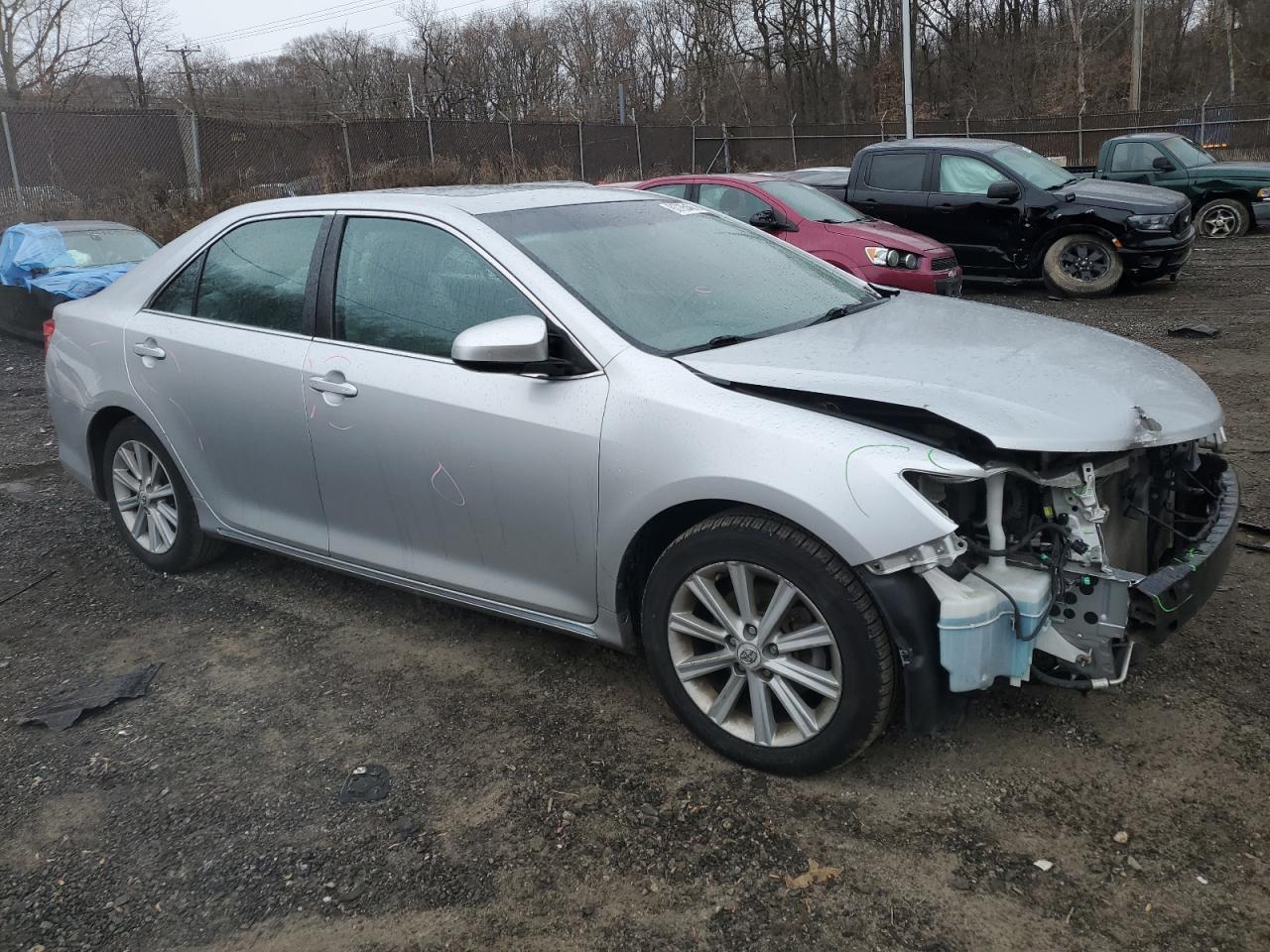 2012 Toyota Camry VIN 4T4BF1FK0CR254196 Copart auction photo, front end damage thumbnail 4