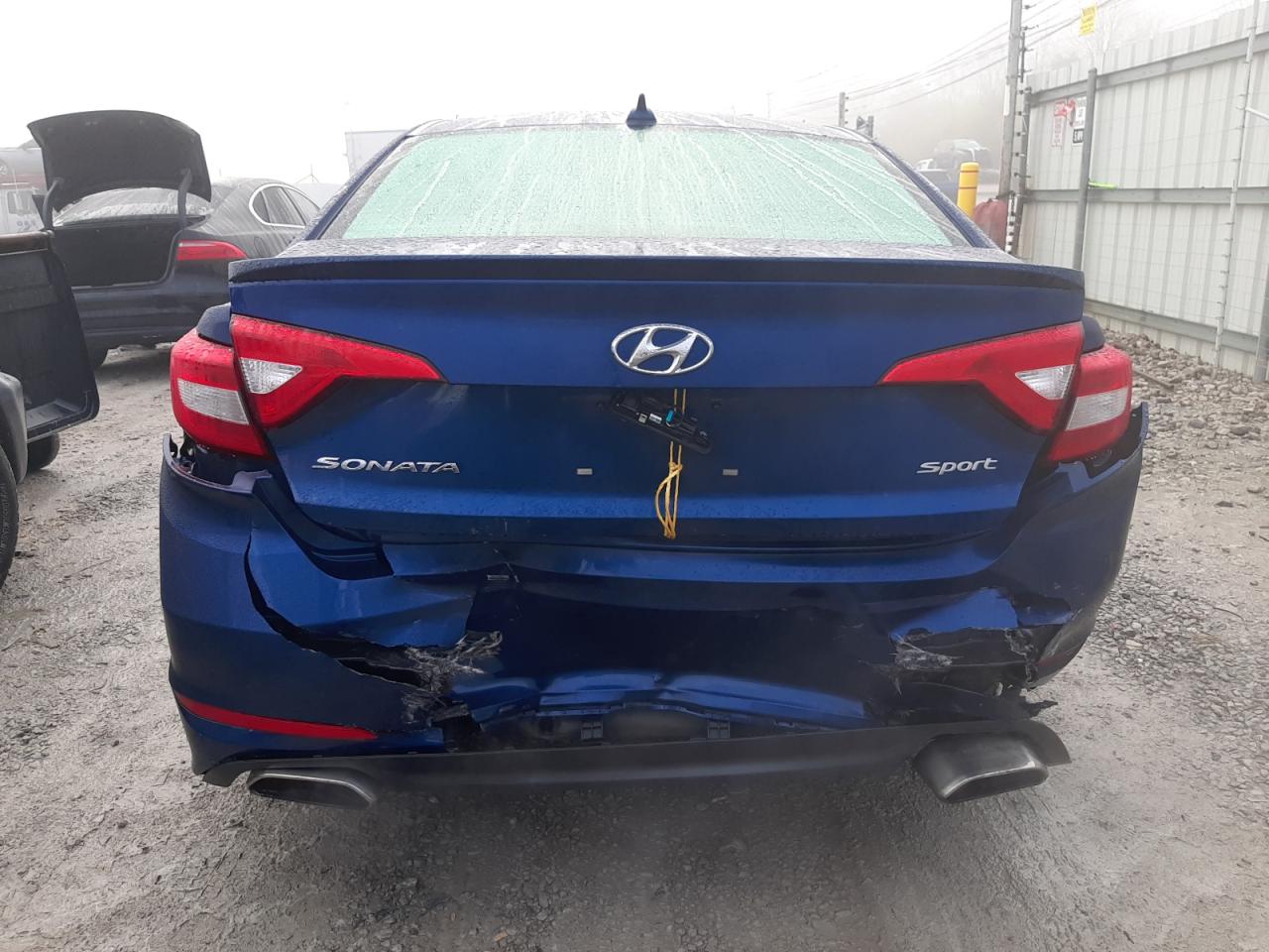 2015 Hyundai Sonata VIN 5NPE34AF2FH106775 Copart auction photo, rear end damage thumbnail 6