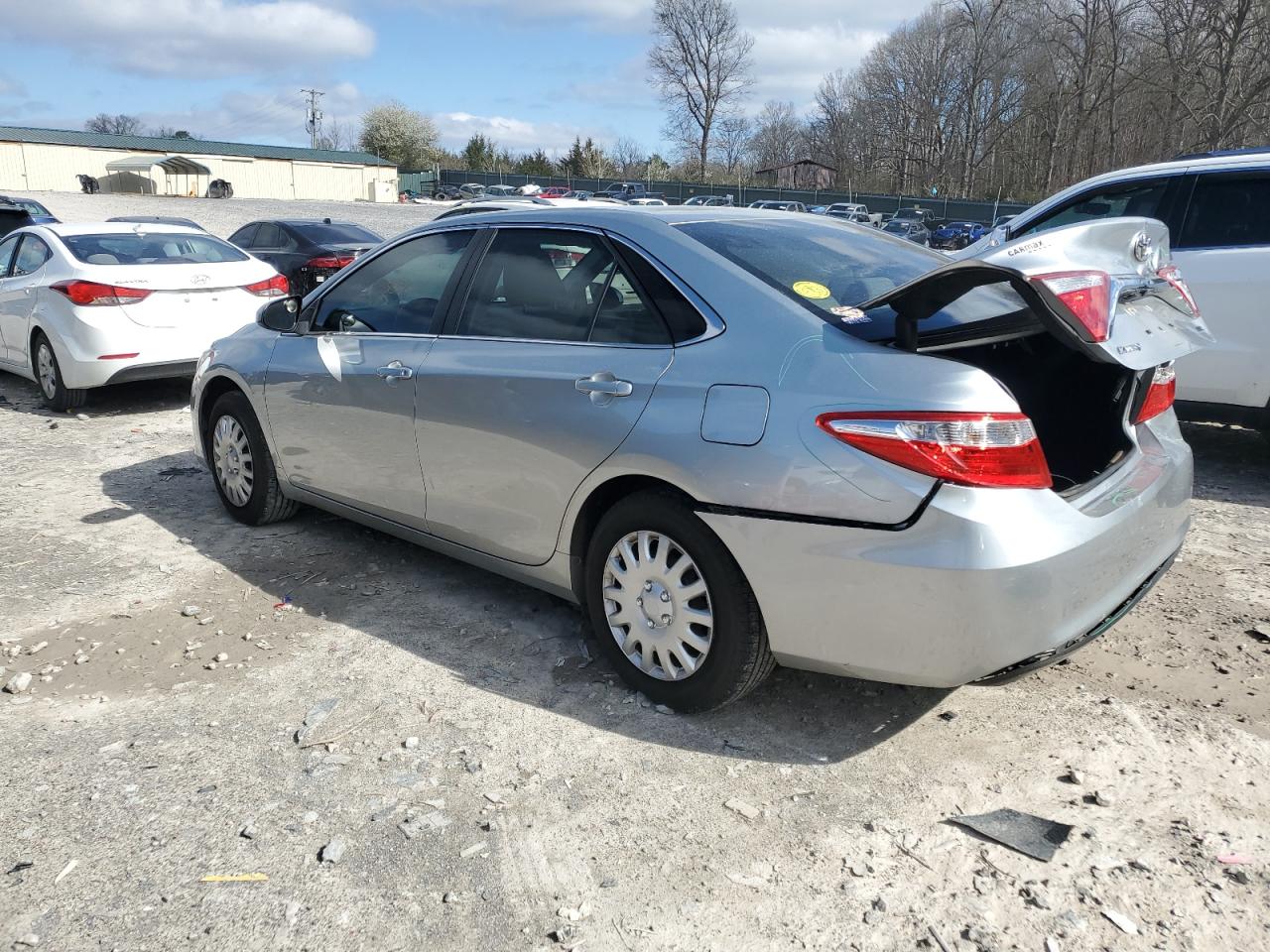 2017 Toyota Camry VIN 4T1BF1FK7HU281252 Copart auction photo, rear end / minor dent/scratches damage thumbnail 2