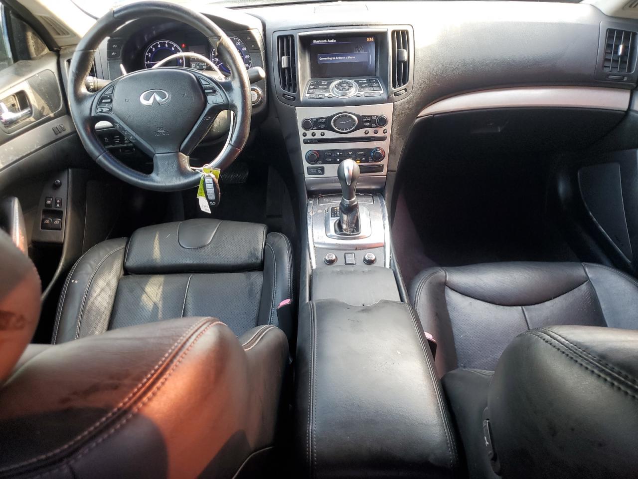 2012 Infiniti G VIN JN1CV6EL5CM471405 Copart auction photo, front end damage thumbnail 8