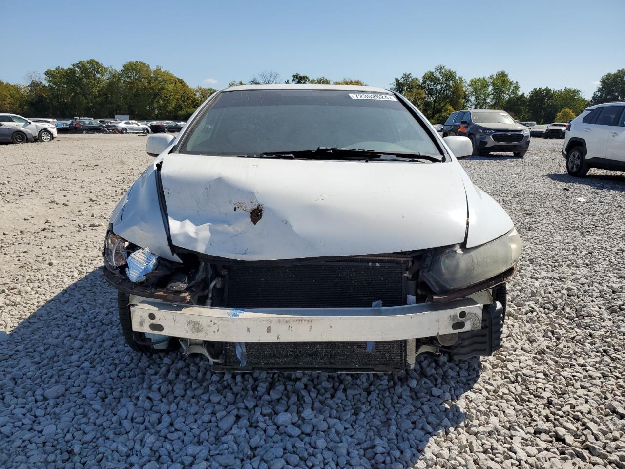 2011 Honda Civic VIN 2HGFG1B61BH517241 Copart auction photo, front end / mechanical damage thumbnail 5