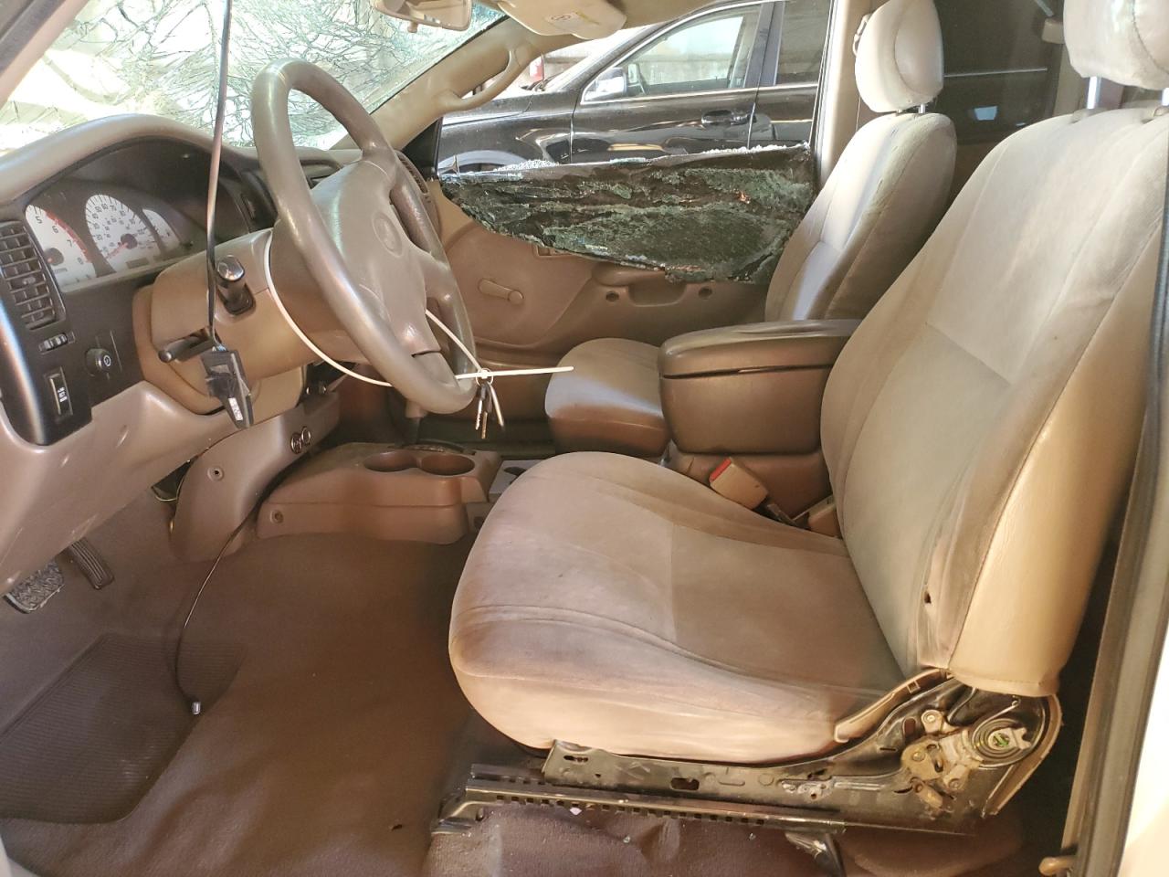 2001 Toyota Tacoma VIN 5TESN92N51Z867600 Copart auction photo, all over damage thumbnail 7