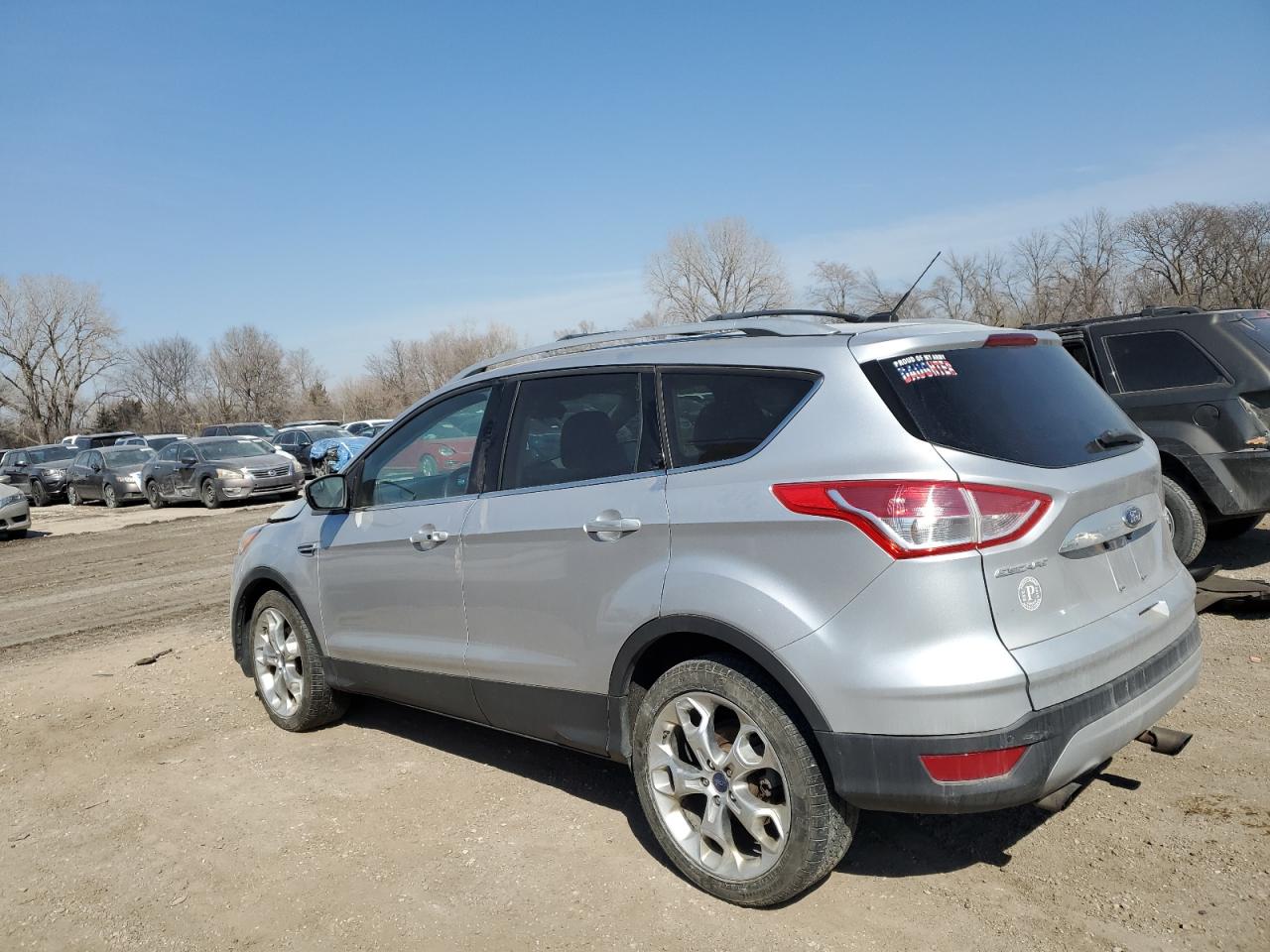 2015 Ford Escape VIN 1FMCU9J93FUA01840 Copart auction photo, front end damage thumbnail 2
