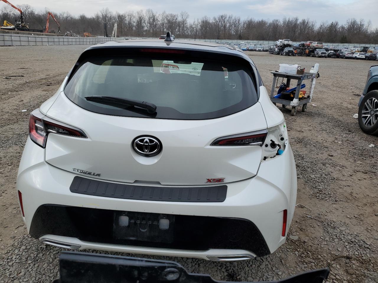 2020 Toyota Corolla VIN JTNC4RBE4L3100809 Copart auction photo, front end / side damage thumbnail 6