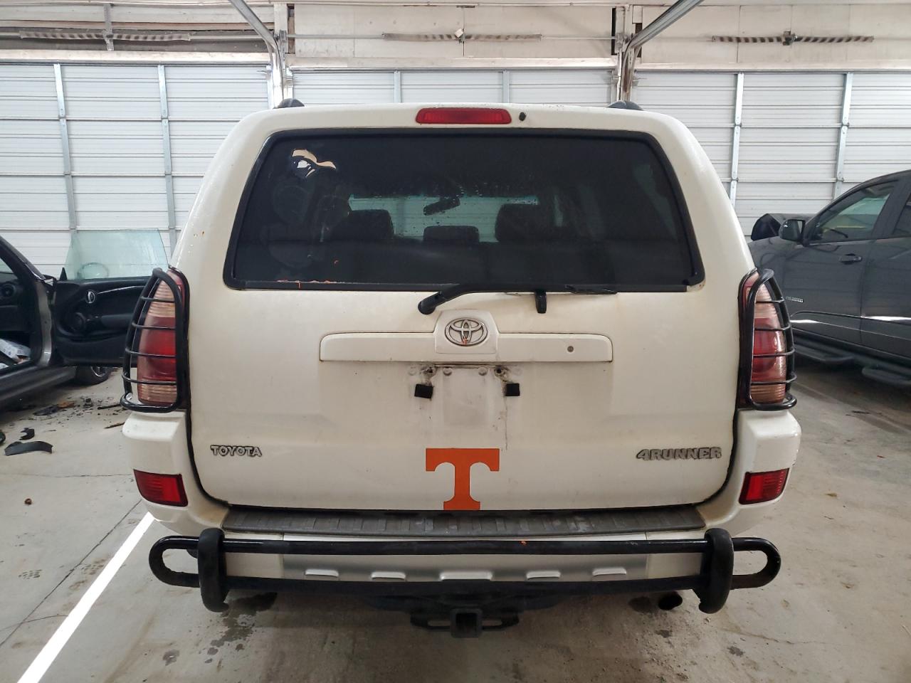 2004 Toyota 4Runner VIN JTEZT14R840014999 Copart auction photo, top/roof / side damage thumbnail 6