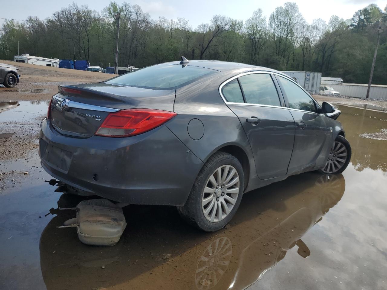 2011 Buick Regal VIN W04GS5EC7B1010699 Copart auction photo, biohazard/chemical / front end damage thumbnail 3